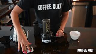 Koffee Kult Aeropress Brew guide [upl. by Donnamarie]