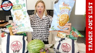 195 HUMONGOUS SUMMER TRADER JOES HAUL [upl. by Marybelle]