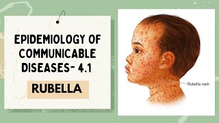 RUBELLA Part 1  EPIDEMIOLOGY OF COMMUNICABLE DISEASES [upl. by Adnohsar]