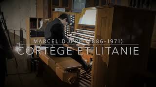 Organist Joonho Park Plays Marcel Duprés Cortège et litanie [upl. by Nnylecoj]