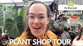 Plant Shop Tour Bosrand Oegstgeest  Plant with Roos [upl. by Illak]