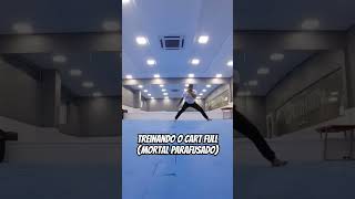 Treinando Mortal Parafuso Parafusado Cart Full capoeira videoshort reels saltomortal [upl. by Sirod]