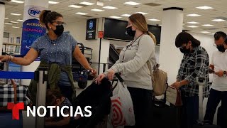 Aerolíneas resuelven problemas para atender la demanda  Noticias Telemundo [upl. by Adlesirg]