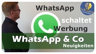 WhatsApp schaltet ab 2019 Werbung  Werbeanzeigen im Status  erst der Anfang [upl. by Baum]