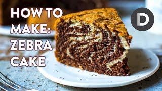 How to make ZEBRA CAKE [upl. by Aynotal]