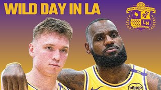 Inside Lakers Media Day And More [upl. by Yelehsa]