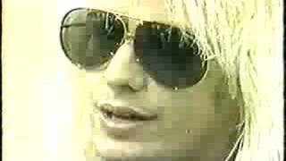 Motley Crue interview at Seattle Tower Records early 80s [upl. by Neelear]