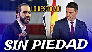 El DISCURSO de Bukele que DESTROZA al Presidente de España Pedro Sanchez [upl. by Faus708]