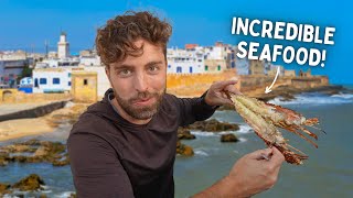 ESSAOUIRA MOROCCO  First Impressions Food and an Emotional Goodbye [upl. by Llesram]