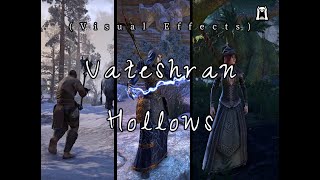 ESO  Vateshran Hollows Weapons Visual Effects [upl. by Trescha648]