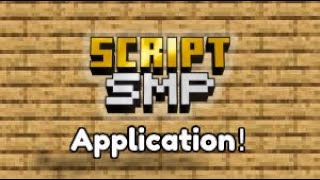 Script SMP application [upl. by Nidya662]