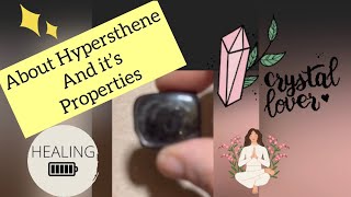 Hypersthene healing and metaphysical properties crystals reseller [upl. by Nala]