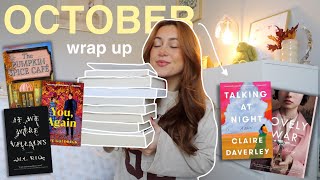 the books i read amp dnf in october 🗓️📚⭐️ [upl. by Ilecara]