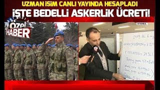 SON DAKİKA Bedelli askerlik ücreti nasıl hesaplanır Bedelli askerlik ücreti ne kadar  A Haber [upl. by Pears]