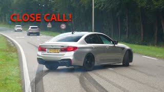 Cars Leaving a Carmeet  BEST OF FAILS WINS CRAZY MOMENTS KARENS CLOSE CALLS POLICE amp MORE [upl. by Winnick489]