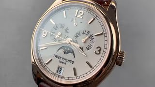 Patek Philippe Annual Calendar Moon Phases 5146R001 Patek Philippe Watch Review [upl. by God]