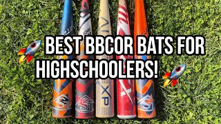 🚀 BEST BBCOR Bats for Highschoolers 🚀 [upl. by Eiznikam966]