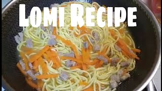 lomi recipe panlasang pinoy  Jennifer Recarse [upl. by Sybil]