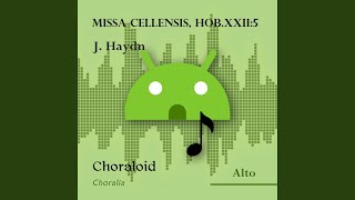 Missa cellensis HobXXII5 Kyrie II All voices [upl. by Odraner]