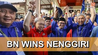 Official result 9091 votes  BN wins Nenggiri with increased vote share [upl. by Seedman]