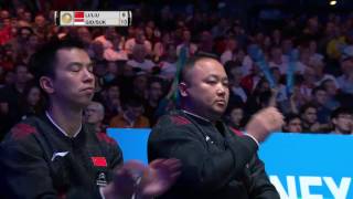 Yonex All England Open 2017  Badminton F M4MD  LiLiu vs GidSuk [upl. by Peednama]