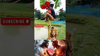 JESUS 😇 VS SATAN 😈jesus deus yeshu god catholic dios christ fe foryou jesuschrist shorts [upl. by Estella319]