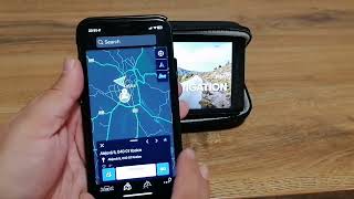 BMW MOTORRAD CONNECTED RIDE NAVIGATOR  basic features [upl. by Dottie]