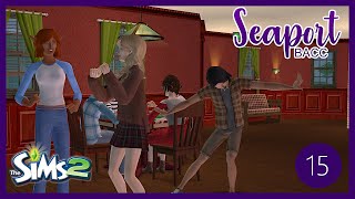 Lets Play The Sims 2  BACC Seaport 15 A Night at The Mad Llama [upl. by Amin]