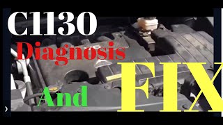 HOW TO FIX ANY Nissan WITH A C1130 CODE Engine Signal Fault EASY FIX [upl. by Triley741]