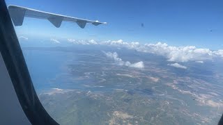 TSARADIA Madagascar Airlines ATR 72600 Antananarivo to Nosy Be MADAGASCAR [upl. by Eolc]