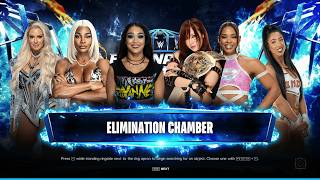 6 WOMEN ELIMINATION Kairi Sane Jade Cargill Bianca Belair  Maryse  Roxanne Perez Indi Hartwell [upl. by Hadeehuat640]