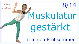 814 🍉 30 min Muskulatur gestärkt  WorkoutFigurZirkel  ohne Geräte [upl. by Lassiter773]