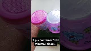 2 pis container100 me🥰🥰 trainingshort99shopshopping 99storeyoutubeshortssel smartviral video [upl. by Metzgar495]