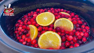 Mulled Wine Recipe in the Slow Cooker [upl. by Glynias]