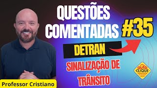 QUESTÕES COMENTADAS DETRAN  ANALISANDO QUESTÕES DE PROVA 35 simuladodetran provadetran [upl. by Lionello]