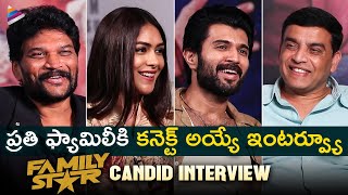 Family Star Team Chit Chat With Dil Raju  Vijay Deverakonda  Mrunal Thakur  Parasuram  TFN [upl. by Mosnar]