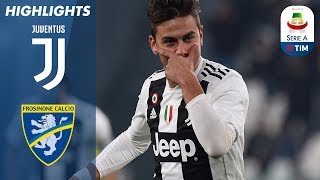 Juventus 30 Frosinone  Ronaldo and Dybala Help Juventus Beat Frosinone  Serie A [upl. by Aisila58]