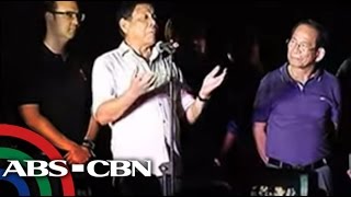 Bandila PoeEscudero DuterteCayetano in Visayas to meet voters [upl. by Amri]