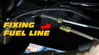 Compression Fitting on Rusty or Broken Fuel Line [upl. by Madelaine692]