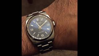 ROLEX OYSTER PERPETUAL 116000 EXPLORER STYLE DIAL 36mm [upl. by Ephrem679]