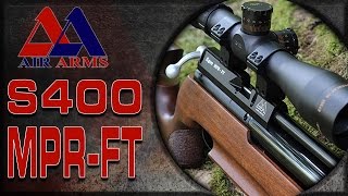 Air Arms S400  Air Gun Shooting amp Gun Review [upl. by Uohk]