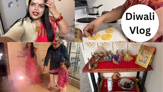 USA ki First Diwali and Halloween Aise manaya humne  Preeti Pranav Vlog [upl. by Nerro]