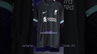 Liverpool Away 2425 Available In India 🇮🇳  football footballjersey subscribe [upl. by Kcirdek460]