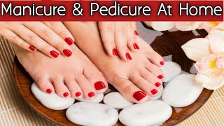 Family Manicure amp Pedicure 😂  Jessica Manicure and Pedicure Review [upl. by Adikam]