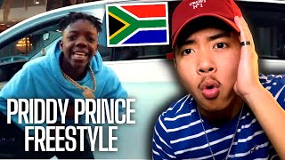 Priddy Prince  Beatbox X No More Parties Freestyle AMERICAN REACTION South African Rap Music 🇿🇦🔥 [upl. by Tony]