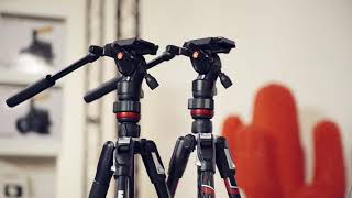 Manfrotto Befree Travel Tripods Collection Tutorial Video [upl. by Thibaut]