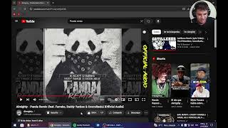 Reaccionando a Panda Remix Almighty X Farruko X Daddy Yankee X Cosculluela Exclusiva [upl. by Myca]