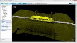 EIVA NaviSuite  NaviModel – Point cloud views [upl. by Ahsikam]