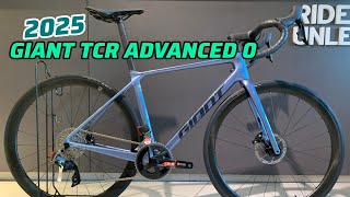 2025 GIANT TCR ADVANCED 0  NEW GIANT SLR 2 WHEELSET  SRAM RIVAL AXS [upl. by Tasia919]