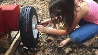 10 Year Old Changes 480  8 Trailer Tire [upl. by Neened330]